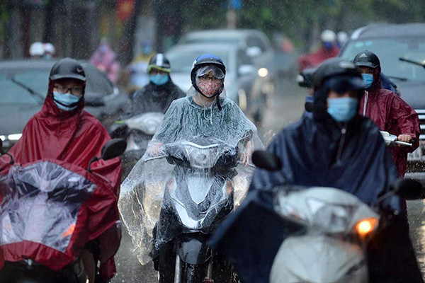 Du bao thoi tiet 17/9, mien Bac mua chu yeu ve dem va sang