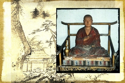 Theo các nhà nghiên cứu, nhà sư đầu tiên thực hiện việc tự ướp xác bản thân có tên Kukai (774 - 835). Nhà sư này tu hành tại ngôi chùa trên núi Koya, tỉnh Wakayama vào hơn 1.000 năm trước.