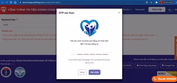 Bước 2: Điền đầy đủ các thông tin cần thiết bao gồm họ tên, ngày tháng năm sinh, điện thoại, số chứng minh nhân dân/căn cước công dân (CMND/CCCD), tỉnh/thành phố,… và lựa chọn loại phản ánh phù hợp. Bước 3: Điền thông tin mũi tiêm và tải hình ảnh/file "Giấy xác nhận đã tiêm vắc-xin COVID-19". Ảnh: QĐND.