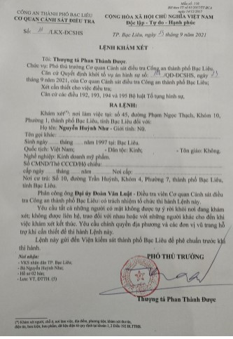 Khoi to, kham xet nhieu noi lien quan nu giam doc bi to lay lan dich Covid-19-Hinh-5