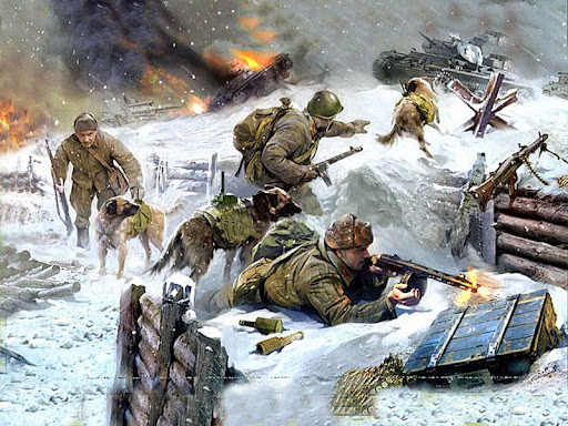 Sau khi kết thúc huấn luyện, những chú khuyển được Liên Xô đưa ra chiến trường làm nhiệm vụ. Theo ước tính, hơn 300 xe tăng của phát xít Đức bị Liên Xô phá huỷ nhờ vũ khí "sống" trên.