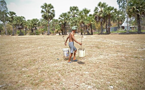 Hơn 160 hộ dân ở xã An Phú, huyện Tịnh Biên, tỉnh An Giang đã được các chiến sĩ thuộc Lữ đoàn Công binh 25 (Quân khu 9) vận chuyển nước sinh hoạt hợp vệ sinh đến hỗ trợ miễn phí, mỗi hộ khoảng 100 đến 200 lít nước/ngày…