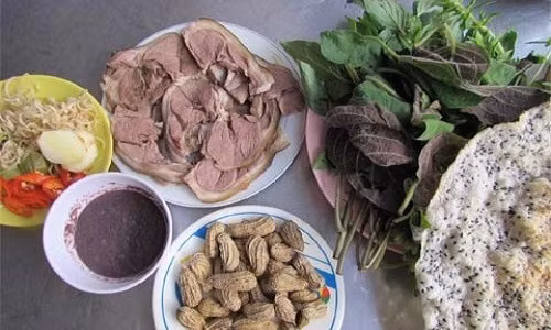 Cai nhau kich liet vi chong cu doi an thit cho giai den