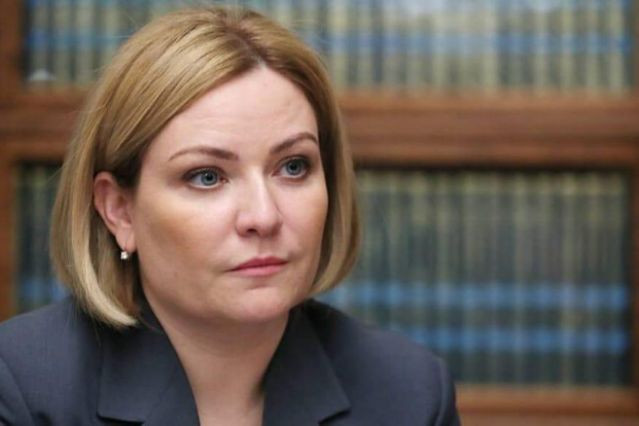 Bộ trưởng Văn hóa Nga Olga Lyubimova là thành viên thứ ba trong nội các Nga nhiễm virus SARS-CoV-2. Ảnh: YN.