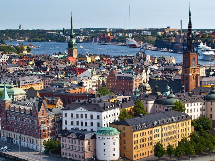 Thủ đô Stockholm của Thụy Điển trải dài trên 14 hòn đảo. Ảnh: HA.