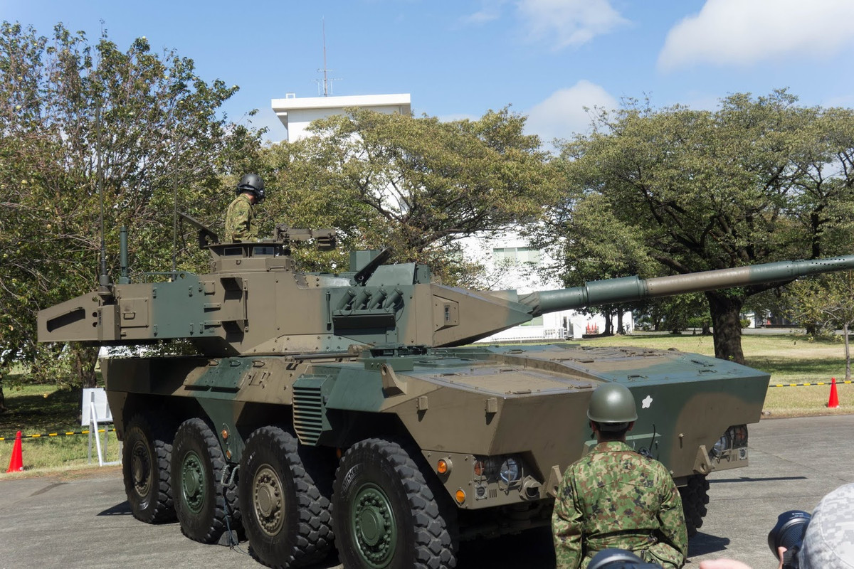 Theo thiết kế ban đầu, Type 16 có trọng lượng 26 tấn, trang bị pháo 105mm rãnh xoắn. Nguồn ảnh: bmpd