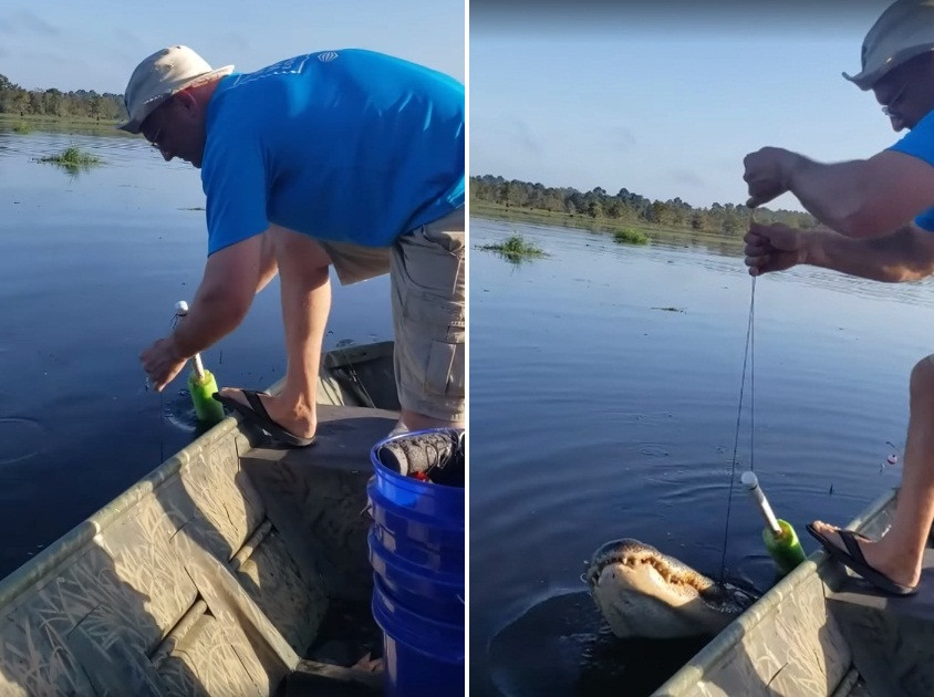 Di cau, hai bo con khiep via cau trung 