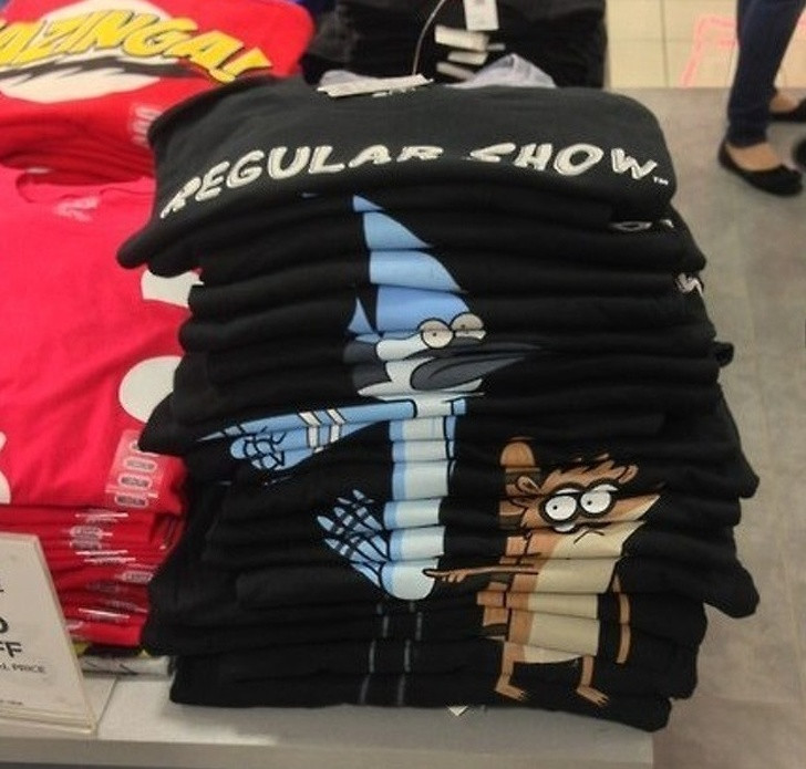 Nhân viên bán hàng có lẽ đã mất rất nhiều công sức mới tạo ra được sự thú vị và đáng yêu này.