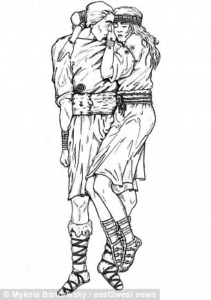 Theo các chuyên gia, thi hài cặp vợ chồng này thuộc nền văn hóa Vysotskaya hay còn gọi Wysocko. Giám đốc phân ngành tại Viện Khảo cổ học Ukraine, giáo sư Mykola Bandrivsky - người tiến hành một nghiên cứu về cặp vợ chồng trên và nền văn hóa Vysotskaya đã chia sẻ những thông tin đáng chú ý về cách thức mai táng của họ.