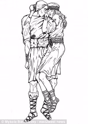 Theo các chuyên gia, thi hài cặp vợ chồng này thuộc nền văn hóa Vysotskaya hay còn gọi Wysocko. Giám đốc phân ngành tại Viện Khảo cổ học Ukraine, giáo sư Mykola Bandrivsky - người tiến hành một nghiên cứu về cặp vợ chồng trên và nền văn hóa Vysotskaya đã chia sẻ những thông tin đáng chú ý về cách thức mai táng của họ.