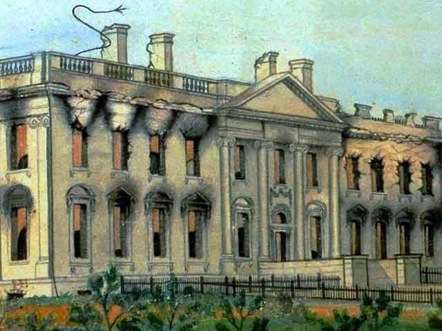 Về sau, Nhà Trắng được tu sửa và khôi phục lại hiện trạng như ban đầu.