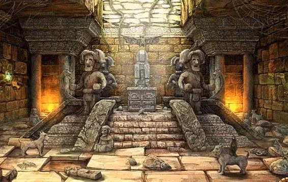 Người Maya có câu chuyện hấp dẫn về thành phố ngầm Xibalba (nghĩa là "vùng đất Mặt trời lặn").