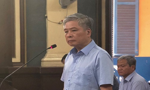 Ông Đặng Thanh Bình tại phiên xử sơ thẩm