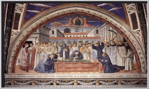 Vào thời Trung cổ ở châu Âu, nhiều nhà thờ cho mượn hoặc cho thuê những cỗ quan tài khi người dân thực hiện nghi lễ mai táng cho người thân đã mất. Quan tài được dùng để đặt thi thể người quá cố vào bên trong và được mang từ nhà tới khu nghĩa địa trong khuôn viên nhà thờ.