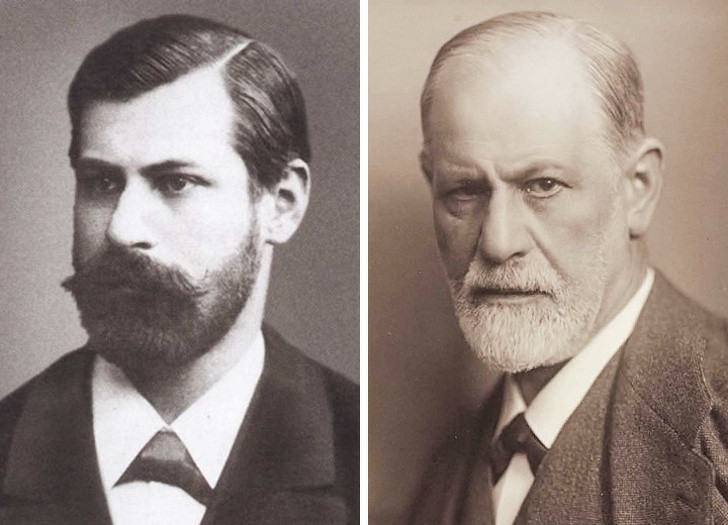 Thời thanh xuân, “cha đẻ” ngành phân tâm học Sigmund Freud là một chàng thanh niên tuấn tú.
