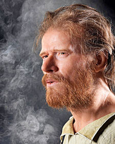 Dựa vào các công nghệ chụp quét và đồ họa hiện đại, các chuyên gia, nhà khoa học đã có thể phục dựng lại gương mặt của người đàn ông sống ở thời kỳ Đồ Đá Mới.