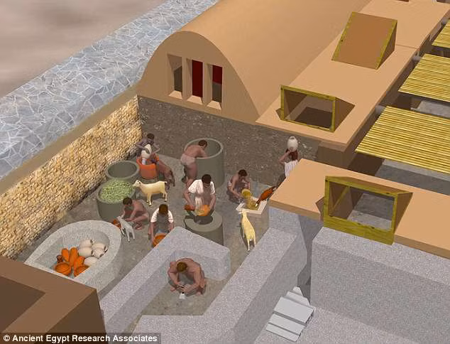 Trong khi công trình còn lại thuộc về một linh mục. Theo các chuyên gia, công trình được cho thuộc về một linh mục có những bằng chứng chỉ ra nơi này từng được sử dụng để nấu bia và làm bánh mì.