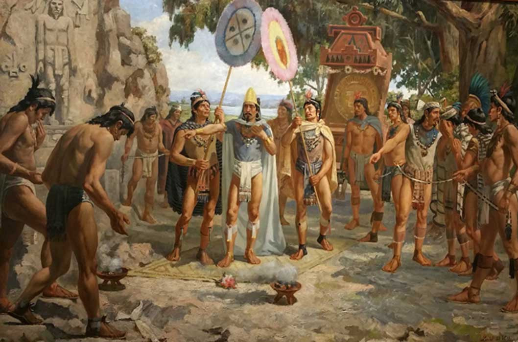  Hoàng đế cuối cùng của đế chế Aztec Moctezuma II hay còn gọi Montezuma II sinh năm 1466. Vào năm 1502, ông kế vị ngai vàng sau khi người chú Ahuitzotl băng hà.