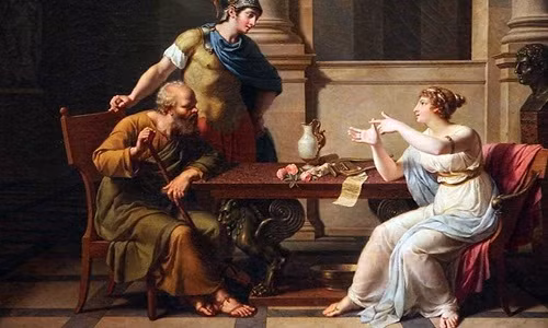 Hy Lạp là một trong số những nền văn minh cổ xưa có quan niệm khá cởi mở về tình dục và mại dâm. Mại dâm ở Athens có cả hai giới và đều có thể phục vụ nhu cầu tình dục của nam giới.