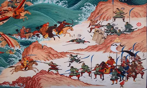 Mặc dù gặt hái được nhiều thành công trong các cuộc chinh phạt trên đất liền nhưng quân đội Mông Cổ bộc lộ một số điểm yếu khi thực hiện cuộc xâm lược bằng đường biển.