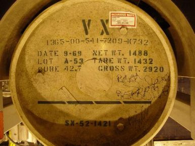 Dư luận thế giới từng rúng động trước sự việc liên quan đến chất độc VX xảy ra năm 1968 tại Mỹ.