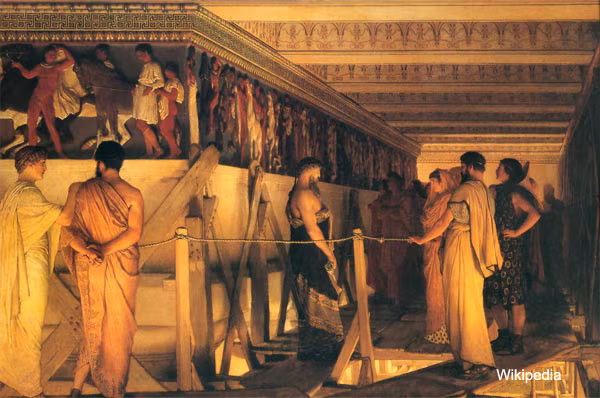 Xếp trên porna là hetaera - gái mại dâm được đào tạo bài bản về âm nhạc, nhảy múa và là người có học thức. Họ được phép có mặt trong lúc nam giới gặp mặt và bàn luận chuyện chính trị.