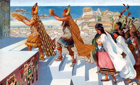 Theo các chuyên gia, ngôi mộ tập thể trên là nơi yên nghỉ của những người hành hương sau khi họ qua đời vì mắc bệnh. Bên trong ngôi mộ có một số hài cốt thuộc về trẻ em. Các nhà khảo cổ cho rằng, những đứa trẻ này bị giết chết để tế thần.