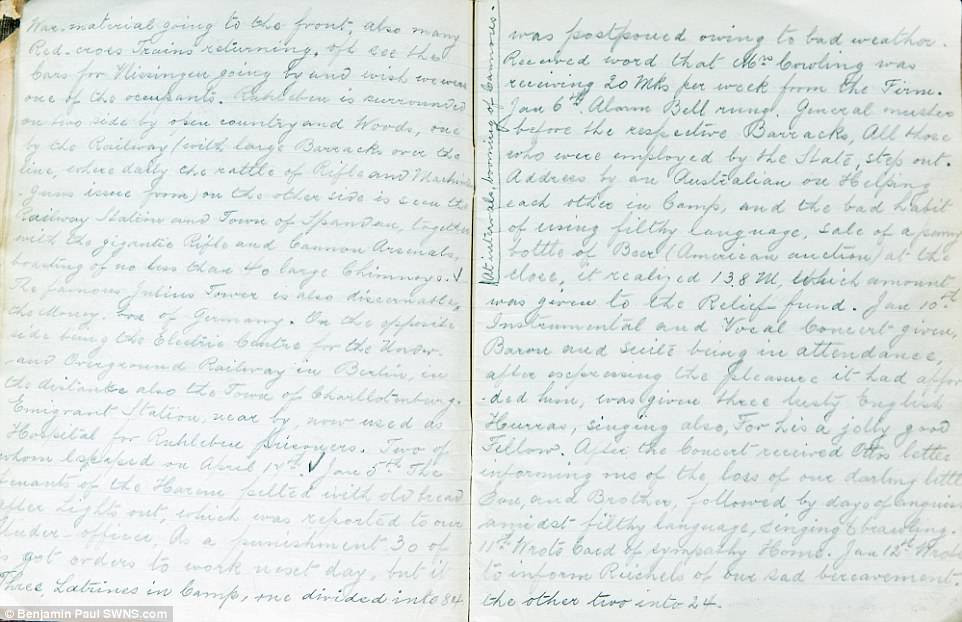 Tuy nhiên, khi Chiến tranh thế giới 1 nổ ra, Stockwell bị bắt giữ và đưa đến trại Ruhleben vì người Đức không muốn ông trở về quê nhà và chiến đấu cho quân đội Anh.