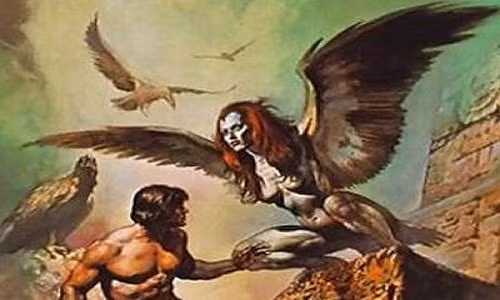 Trong thần thoại Hy Lạp, Harpy là nữ yêu quái mình người cánh chim. Theo miêu tả, quái vật này có đầu của phụ nữ, chân và cánh của loài chim.