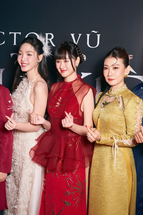 Vai diễn của Đoàn Minh Anh là Nga -cháu gái của mợ Hai (do Đinh Ngọc Diệp đóng) còn Anh Phạm vào vai Tuyết - tiểu thư nhà quan. Ảnh: FB Đoàn Minh Anh.