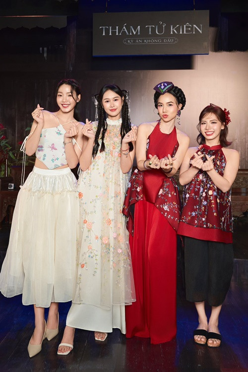 Khi Nga của Đoàn Minh Anh mất tích, Tuyết của Anh Phạm trở thành nghi phạm bởi Tuyết từng phát hiện vị hôn phu của mình – Thạc, có cảm tình với Nga. Ảnh: FB Đoàn Minh Anh.