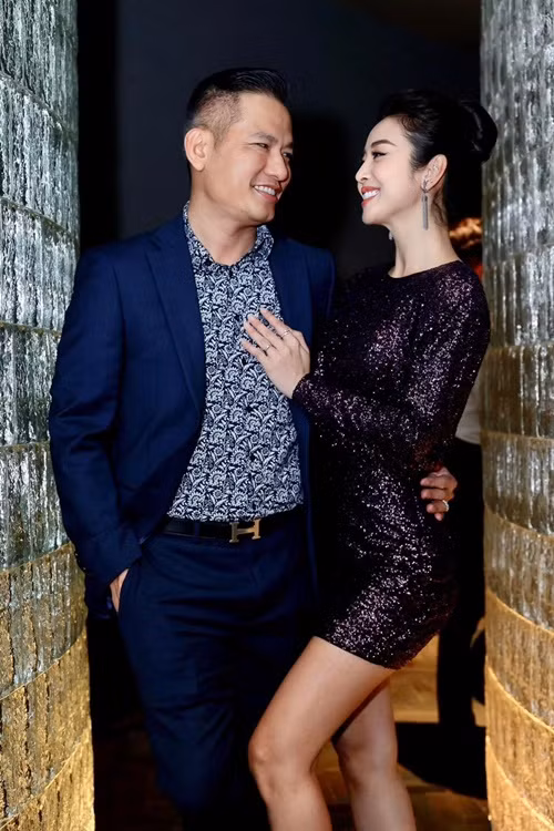 Nữ MC cho biết, doanh nhân Đức Hải tâm lý, chiều chuộng vợ nên cô cảm thấy hôn nhân lúc nào cũng như tuần trăng mật.