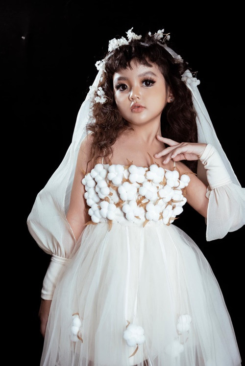 Con gái màn ảnh của Quỳnh Kool xinh xắn, đáng yêu. Ảnh: FB Cherry An Nhiên.