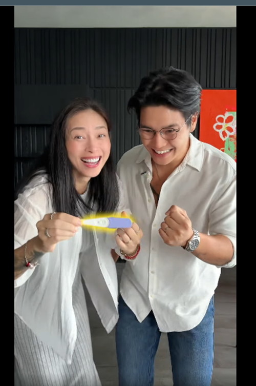 "Sự hiện diện của một thành viên mới – kết quả của quá trình vun đắp bằng tình yêu thương, sự kiên nhẫn và trách nhiệm", nữ diễn viên trải lòng.