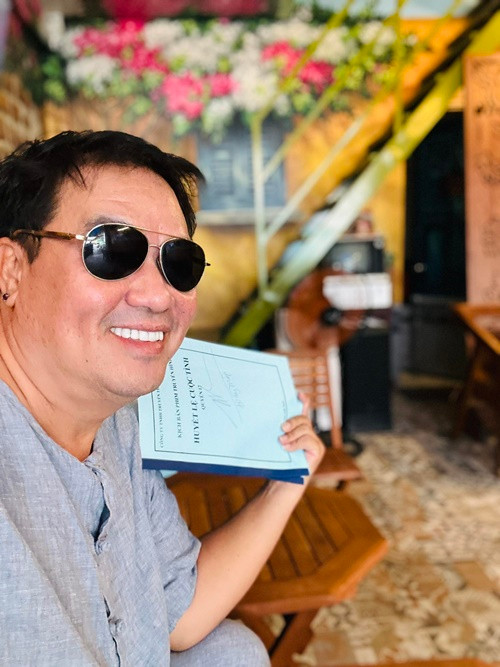 Trong cuộc phỏng vấn với Vietnamnet, anh tâm sự bản thân từng làm nhiều phim lỗ, bán luôn cả căn nhà 10 tỷ. Ảnh: FB Hoàng Mập.