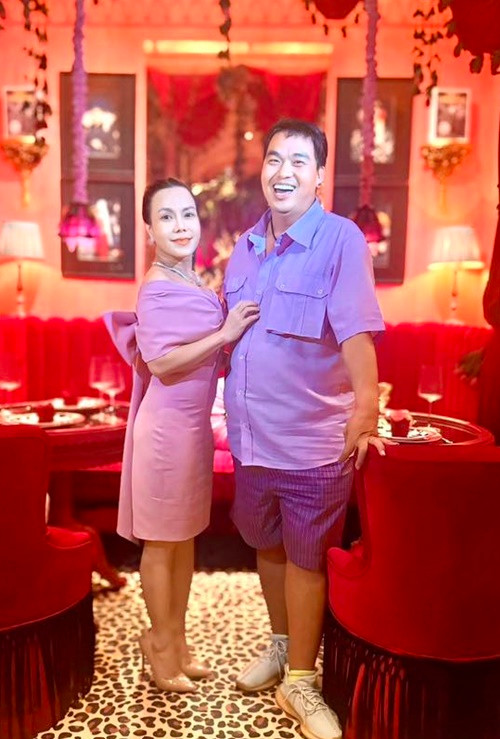 Việt Hương từng hỗ trợ Hoàng Mập 1 tỷ làm phim. Ảnh: FB Hoàng Mập.