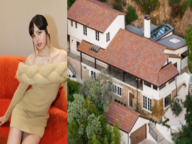 Lisa của BlackPink tậu biệt thự hoành tráng, ước tính khoảng 100 tỷ đồng ở Beverly Hills (Mỹ) vào năm 2024. Năm 2023, cô mua biệt thự 6 triệu USD (khoảng hơn 140 tỷ đồng) ở Seongbuk-dong - ngôi làng giàu có tiêu biểu của Hàn Quốc. Ảnh: 8days.