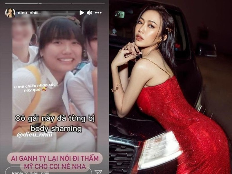 Nữ diễn viên phủ nhận nghi vấn dao kéo mới lột xác thành công. “Ai ganh tỵ lại nói đi thẩm mỹ cho coi nè”, Diệu Nhi bày tỏ. Ảnh: FB Diệu Nhi.