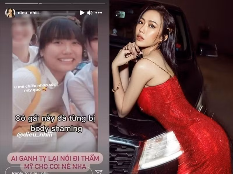Nữ diễn viên phủ nhận nghi vấn dao kéo mới lột xác thành công. “Ai ganh tỵ lại nói đi thẩm mỹ cho coi nè”, Diệu Nhi bày tỏ. Ảnh: FB Diệu Nhi.