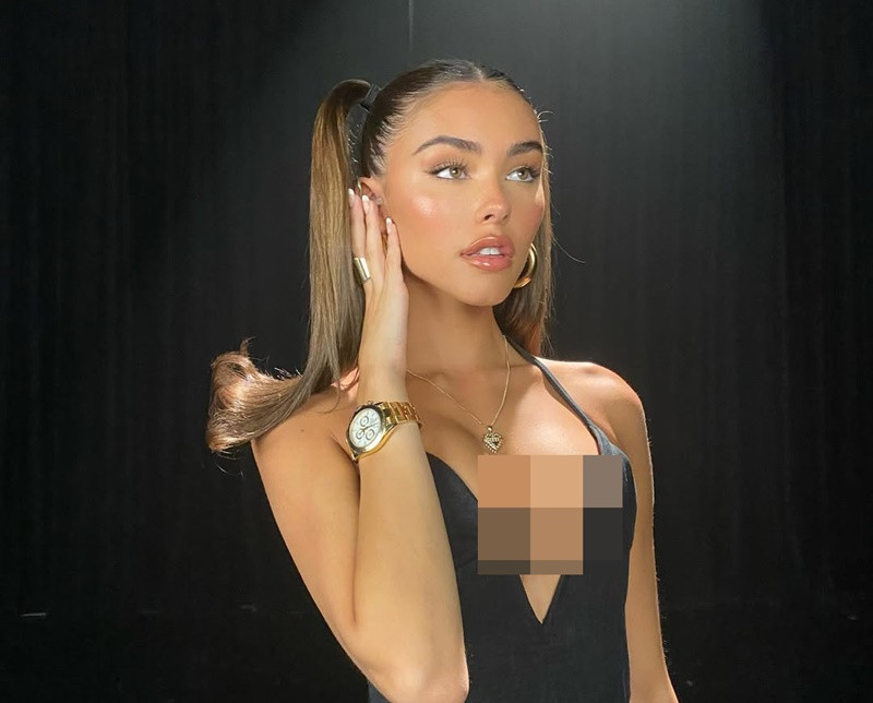 Sau khi chia tay Madison, Brooklyn kết hôn với Nicola Peltz - con gái tỷ phú. Phía Madison kín tiếng về chuyện tình cảm sau mối tình với Madison. Ảnh: Instagram Madison Beer.