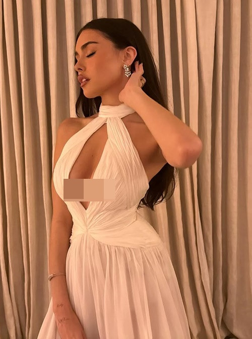 Trong các nàng thơ của Sơn Tùng M-TP, Madison ăn mặc táo bạo nhất. Ảnh: Instagram Madison Beer.