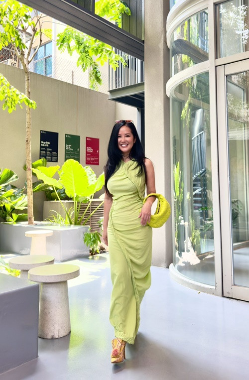 Hồng Nhung phẫu thuật vào tháng 1/2025. Sau ca mổ, cô công khai bệnh tình.