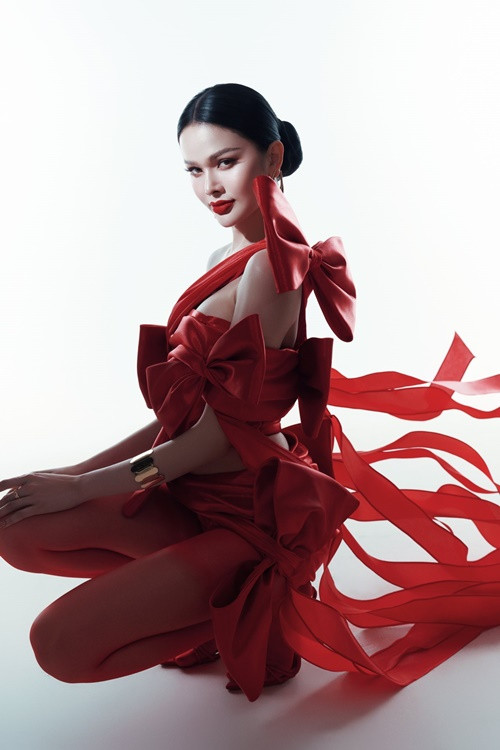 Hà Tâm Như theo đuổi công việc huấn luyện viên thể hình trước khi thi nhan sắc. Ảnh: FB Hà Tâm Như.