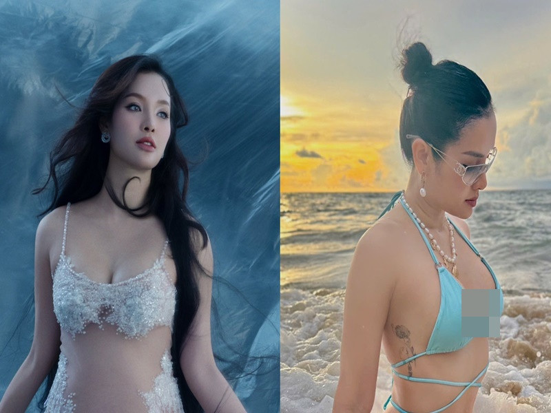 Vóc dáng của Phương Trinh Jolie sau 3 lần sinh nở đầy quyến rũ, săn chắc.