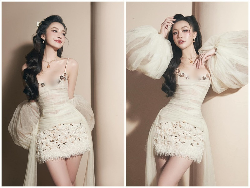 Thùy Vi có phong cách thời trang được đánh giá cao.