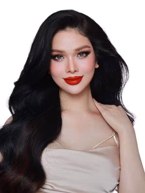 Hà Tâm Như cao 1m80, sở hữu gương mặt khả ái. Ảnh: FB Hà Tâm Như.