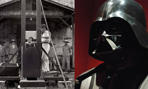 Pháp sử dụng máy chém để tử hình tử tù khi bộ phim Star Wars đầu tiên ra mắt công chúng. Lần cuối cùng Pháp sử dụng máy chém là ngày 10/9/1977. Đây là một sự thật khó tin xảy ra trên thế giới.