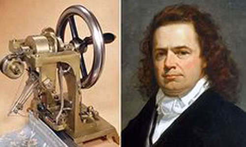 Sau đó, ông xin nhà vua thêm thời gian để hoàn thành công việc. Sau đó, ông tỉnh dậy từ giấc mơ và bắt tay ngay vào công việc. Howe đã thiết kế ra loại kim cong, có lỗ kim để luồn chỉ ở đầu nhọn, phối hợp với con suốt chỉ tạo nên đường may.