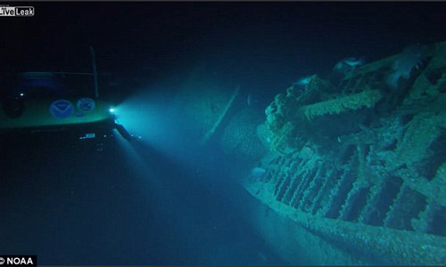 Vào tháng 8 vừa qua, nhóm thợ lặn của Cục quản lý đại dương và khí quyển quốc gia Mỹ (NOAA) tìm thấy xác tàu ngầm Đức U-576 bị chìm cách ngoài khơi Bắc Carolina, Mỹ khoảng 50 km sau 7 năm tìm kiếm.