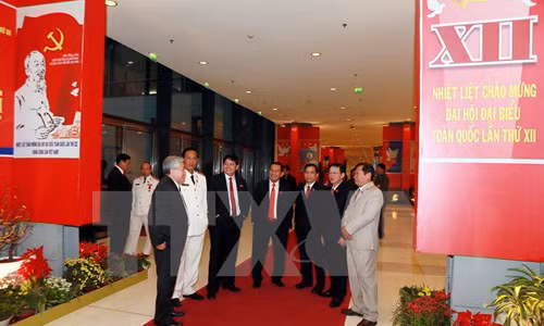 Thong cao bao chi ve ngay lam viec thu nam cua Dai hoi Dang XII